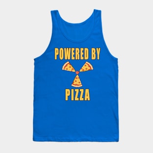 Powered By Pizza Tank Top